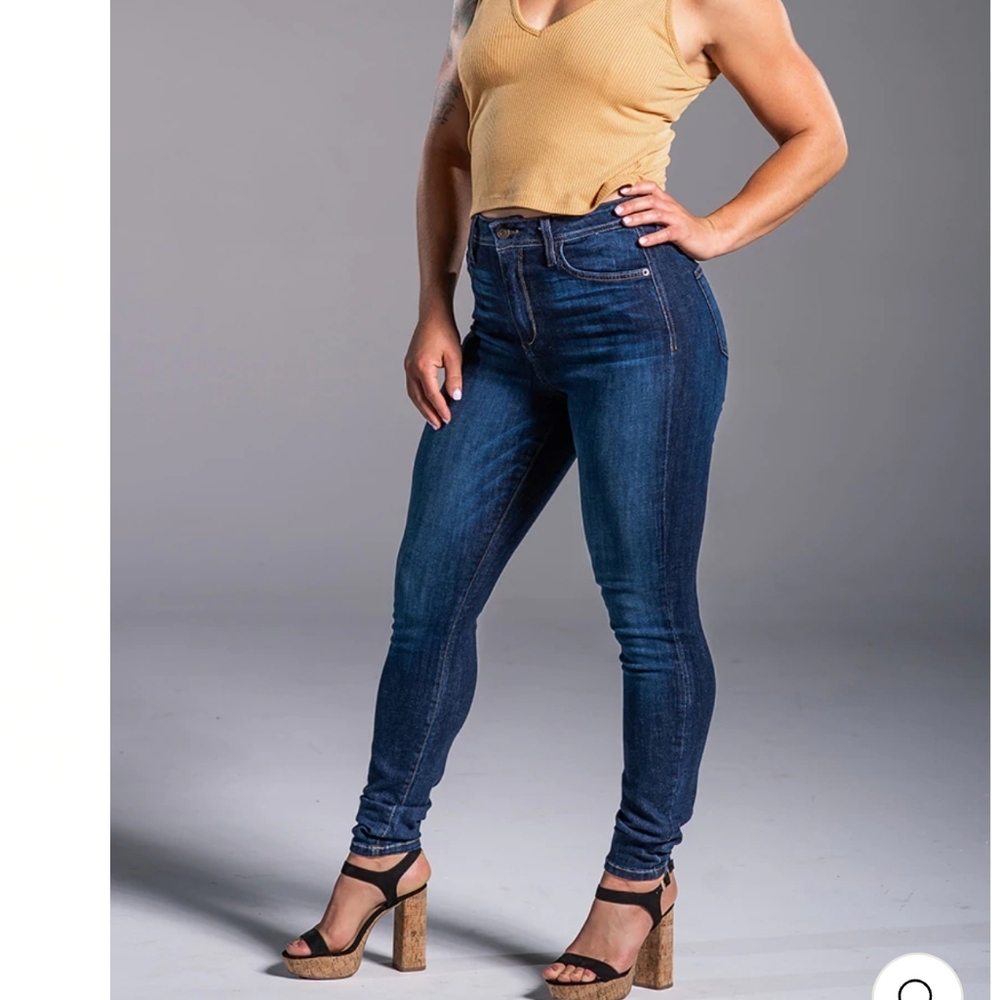 FRAN DENIM April Super High Rise Skinny Jean Size 27